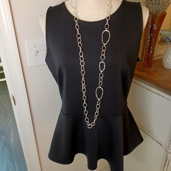 Worthington Tops - Worthington Classic Asymmetrical Peplum Top